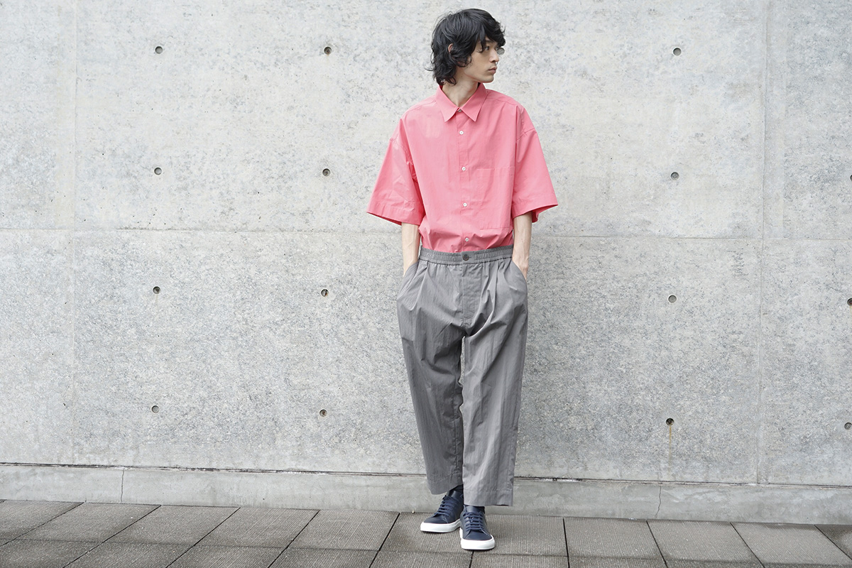 STUDIONICHOLSON スタジオニコルソン, SMART EASY PANT[SNM-076/LEAD]