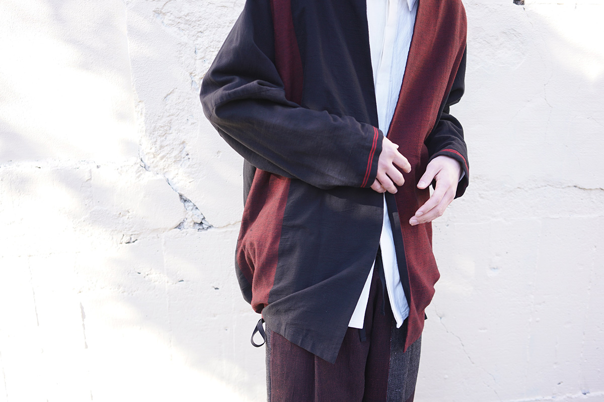 YANTOR ヤントルBoder Jacquard Fall Jacket[Y203JK02/RED]YANTOR 最新