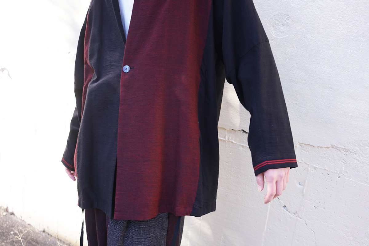 YANTOR ヤントル Boder Jacquard Fall Jacket[Y203JK02/RED]