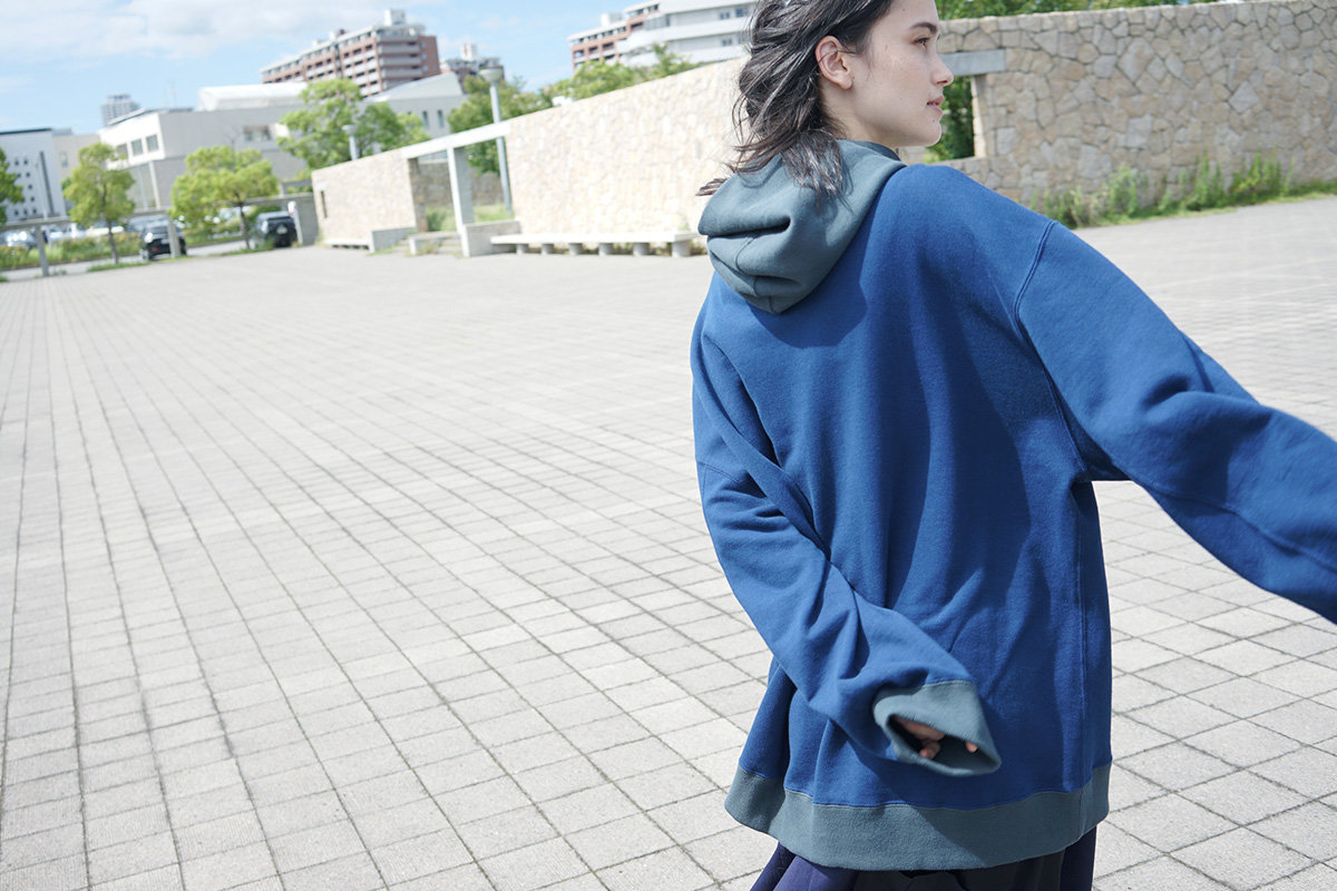 Edwina Hoerl エドウィナホール hoody[21C/EH40J-04/navy]_