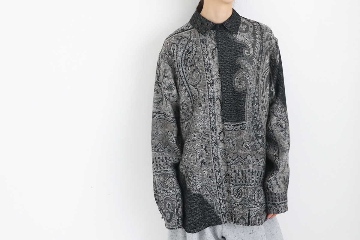 YANTOR / Jacquard Wool ShirtsMADEINJAPAN