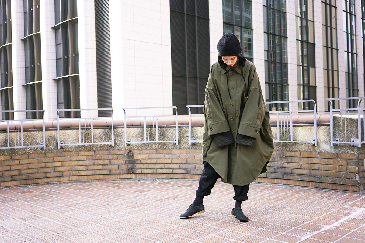 Edwina Hoerl エドウィナホール coat[06C/EH41HBB-02/khaki]