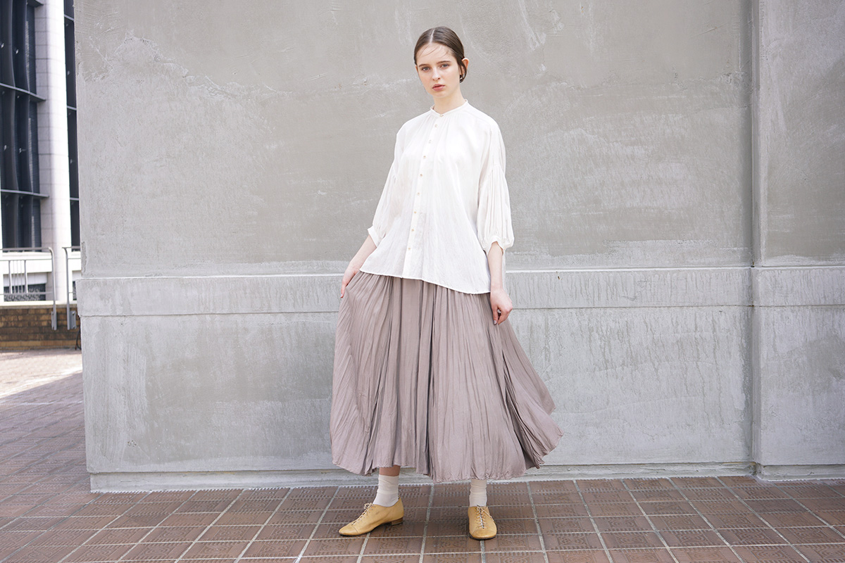 ポイント5倍 suzuki takayuki 2021SS long skirt gray - 通販
