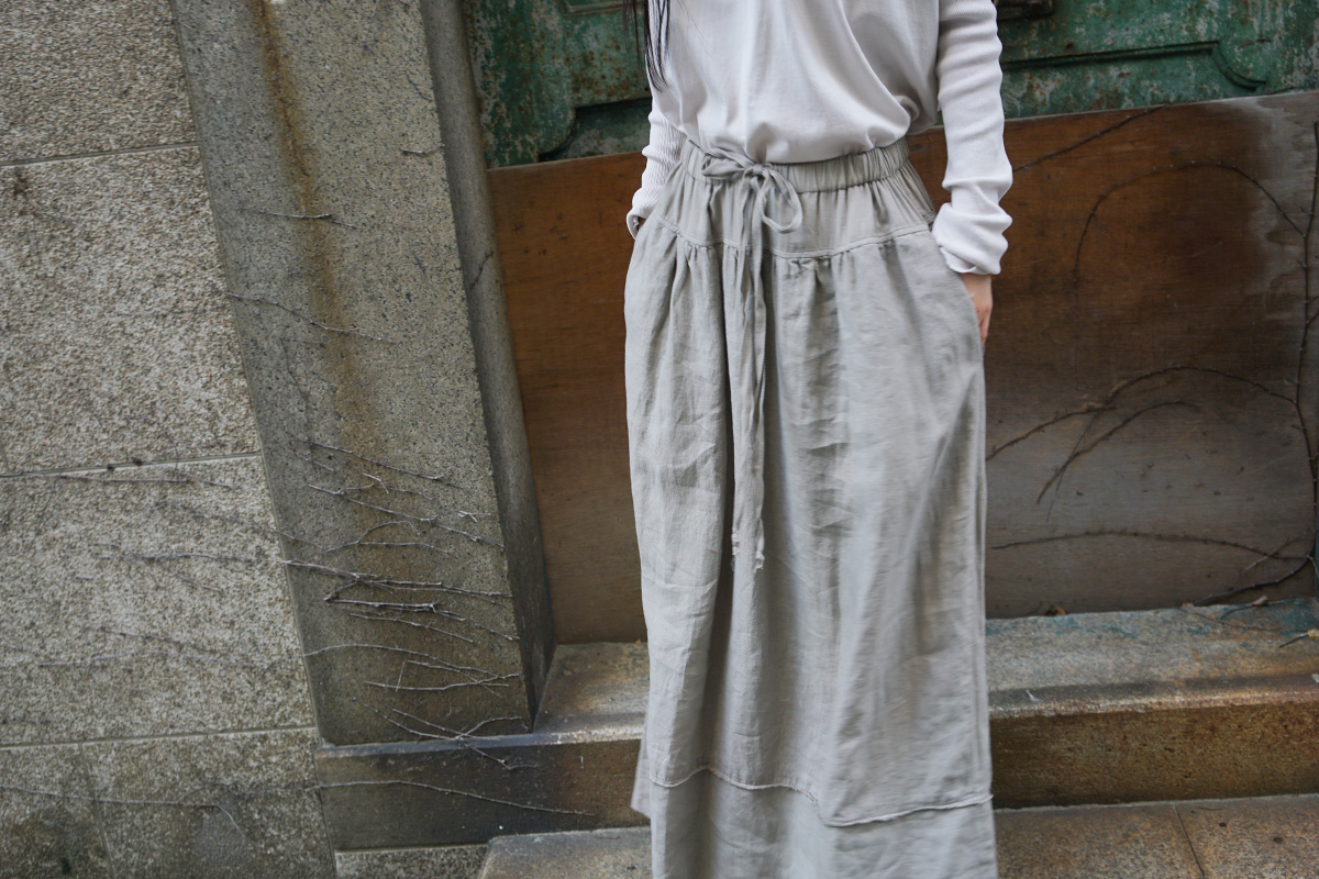 KristenseN DU NORD  ｸﾘｽﾃﾝｾﾝ ﾄﾞｩ ﾉﾙﾄ SKIRTS [11304/X-125/06 Vintage Khaki]