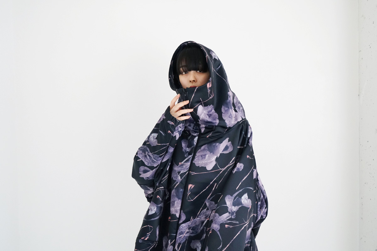 BALMUNG バルムング21AW13 グラフィックハイネックビッグパーカー