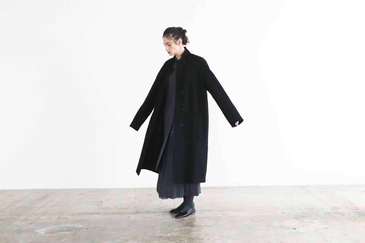 KristenseN DU NORD  ｸﾘｽﾃﾝｾﾝ ﾄﾞｩ ﾉﾙﾄ COAT [11615/Z-364/10 Black]