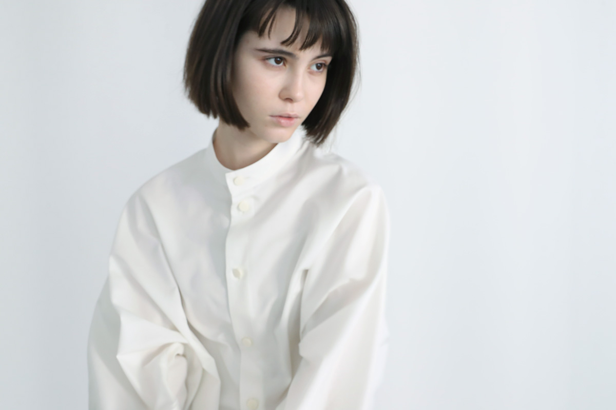 VUy ヴウワイ standcolor shirt vuy-a12-s03[WHITE]