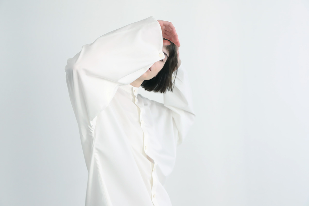 VUy ヴウワイ standcolor shirt vuy-a12-s03[WHITE]