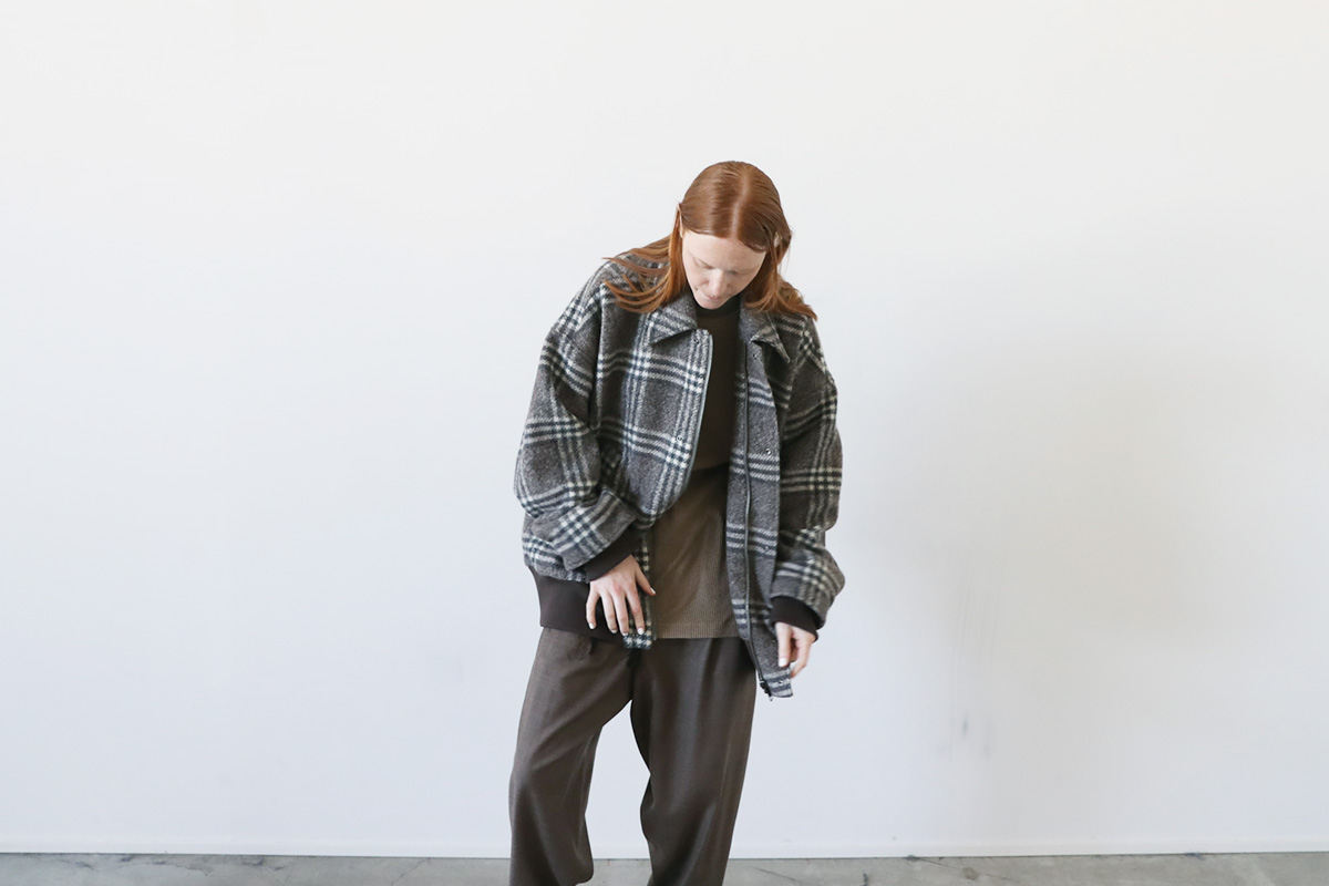 Edwina Hoerl  エドウィナホール HOLZFALLER BLOUSON[03/EH43J-01/sheltering st home]