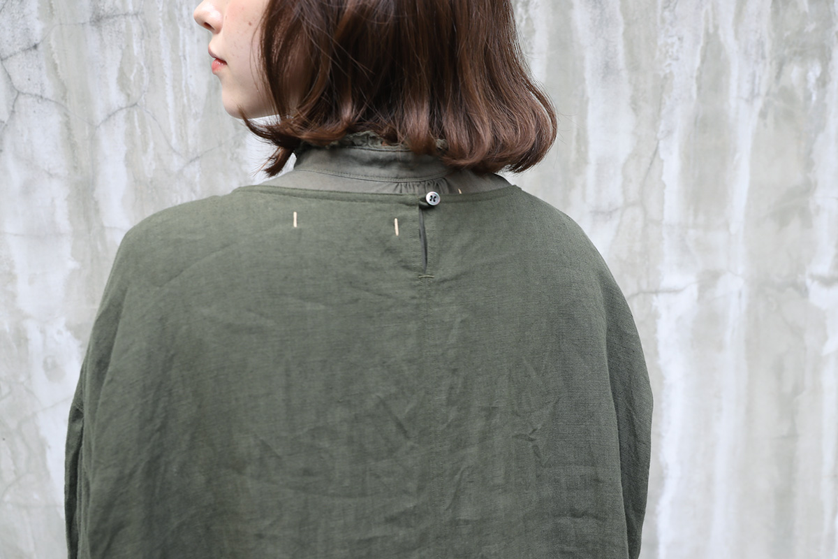 pullover blouse [A221-09/khaki]