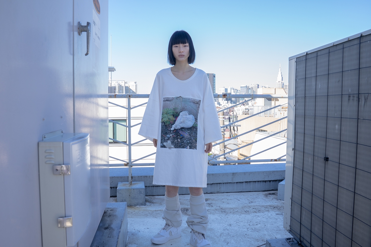 BALMUNG バルムング22SS02 プリントビッグTシャツ[白]BALMUNG 最新コレクションいち早く紹介。商品を購入できるバルムング通販サイト