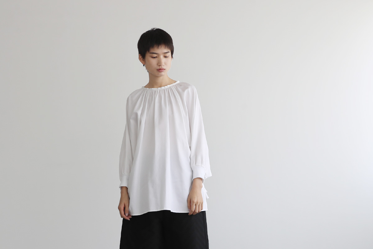 Mochi dolman sleeve blouse [ms22-b-01/white]