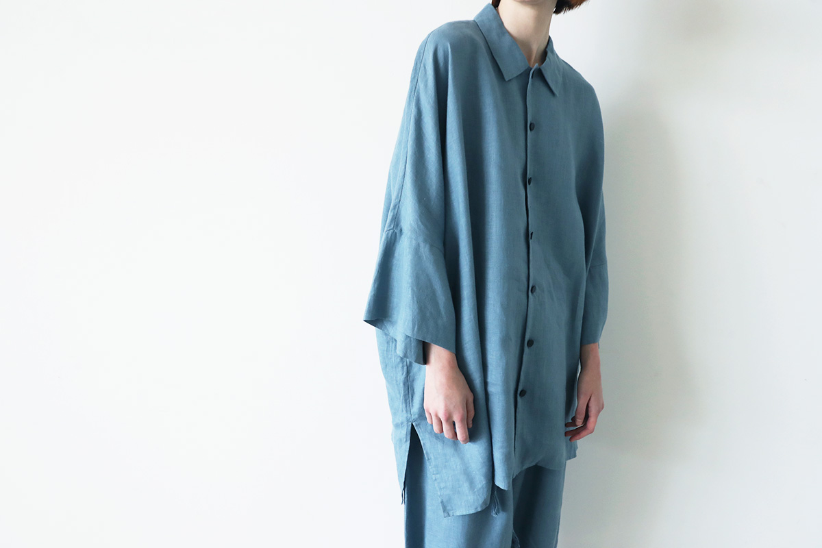 VUy ヴウワイ dolman shirt vuy-s22-s02[LIGHT BLUE]