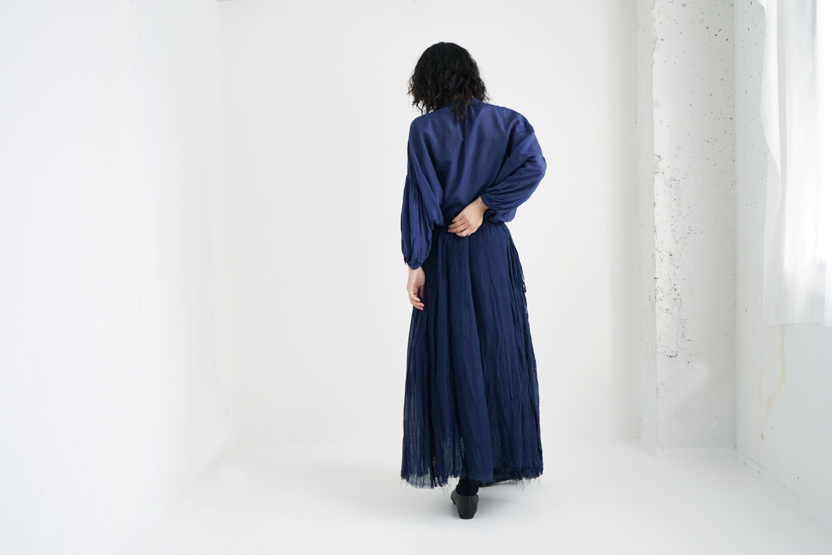 long skirtⅠ [S221-38/navy]