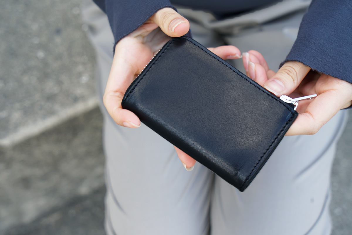 Aeta アエタVT01 COIN CASE[BLACK]Aeta 最新のバッグなど革アイテムを