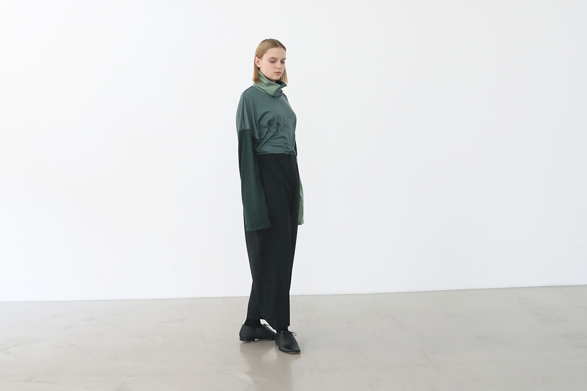 VU ヴウ wide easy pants vu-a22-p07[BLACK]