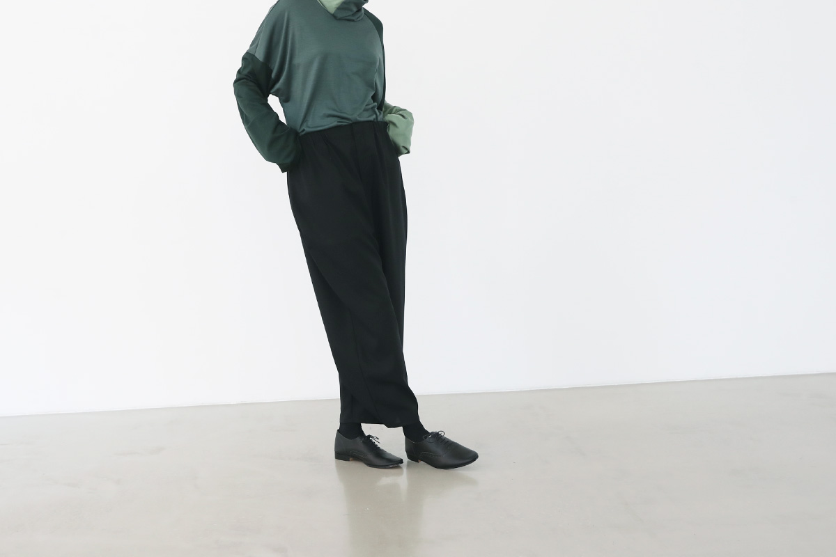 VU ヴウ wide easy pants vu-a22-p07[BLACK]_