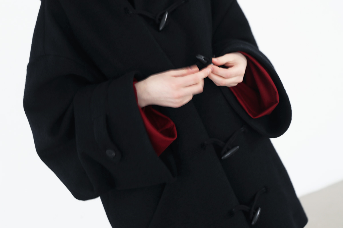 VUy ヴウワイ duffel coat vuy-a22-c02[BLACK]