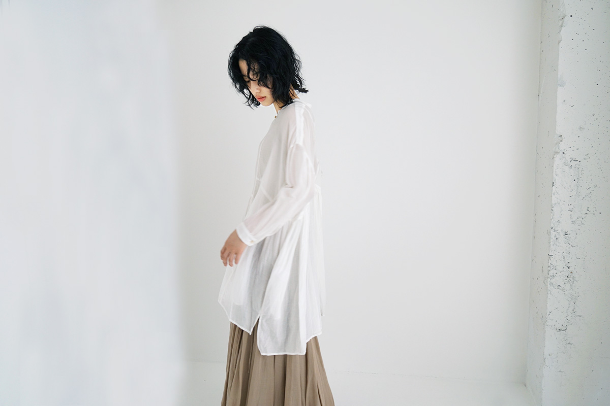 suzuki takayukiスズキタカユキbroad blouse [A231-01/white]suzuki 