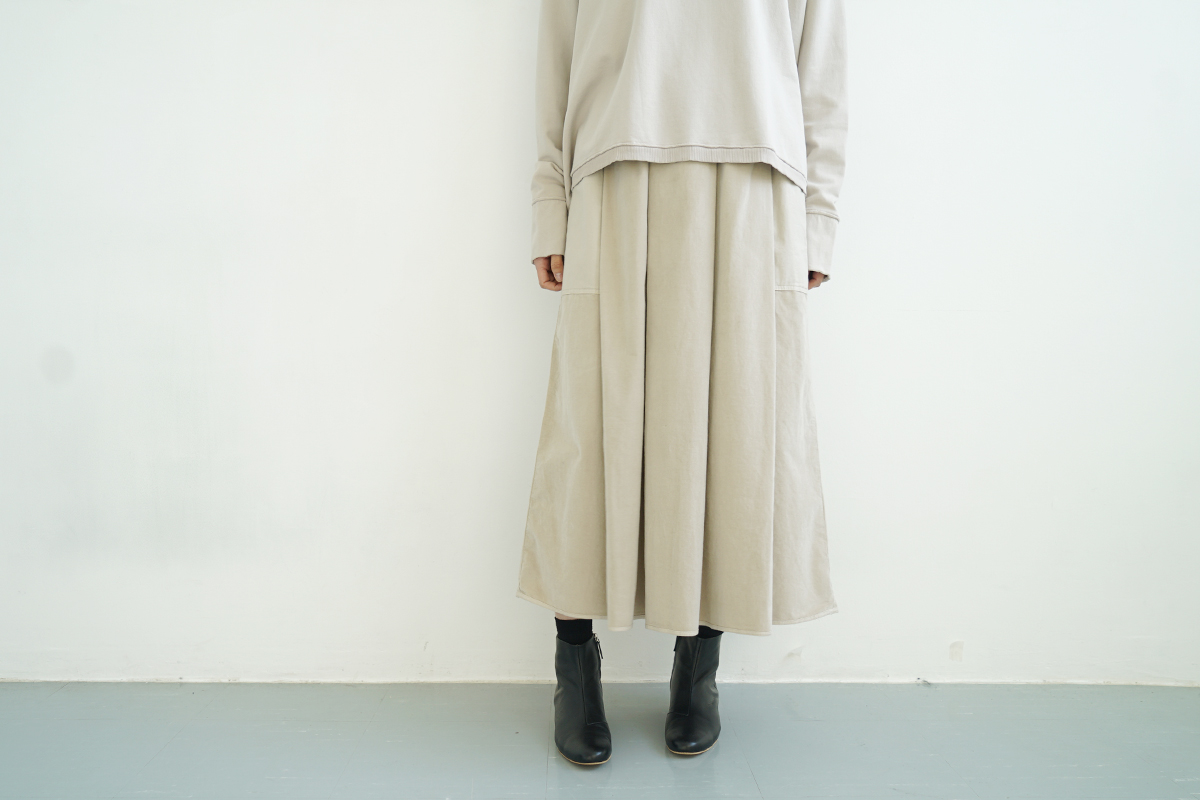 KristenseN DU NORD クリステンセンドゥノルド Skirt [I-324/02 Jute]