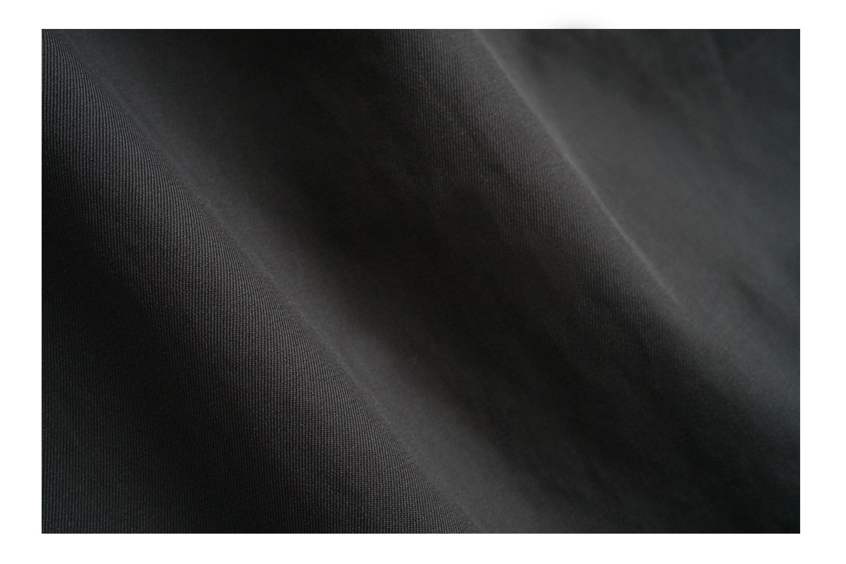 Mochi モチ hight neck tuck dress[ma20-op-01/graphite]ハイネックタックワンピース