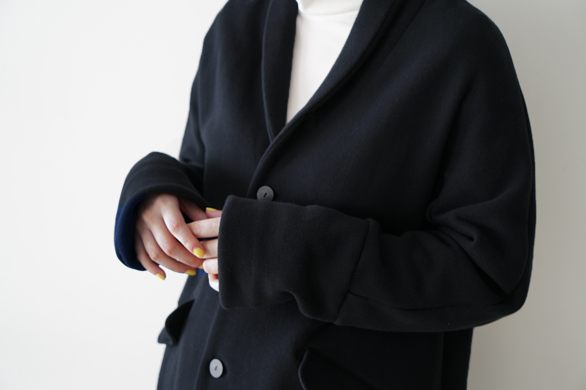 Mochi モチ sweat sweat jacket [black]