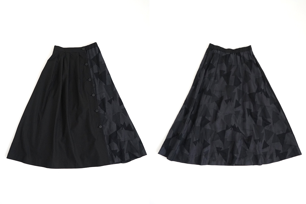 Mochi モチ geometric long skirtジャガードロングスカート
