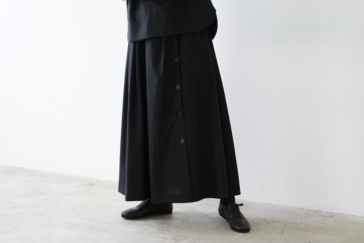 Mochi モチ panel long skirt パネルロングスカート