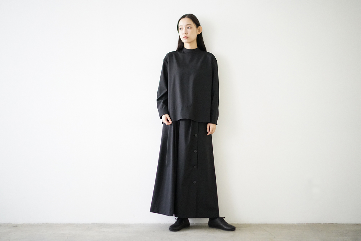 Mochi モチ panel long skirt パネルロングスカート