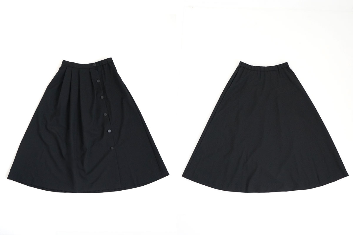 Mochi モチ panel long skirt パネルロングスカート