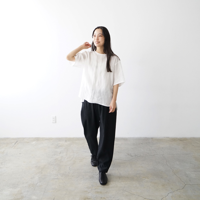 Mochi モチ pullover blouse [off white]プルオーバーブラウス