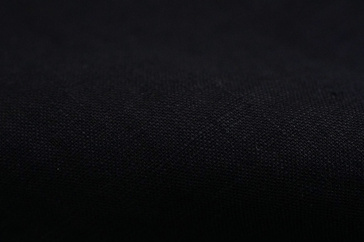 Mochi モチ pullover blouse [black] フレンチリネンブラウス 