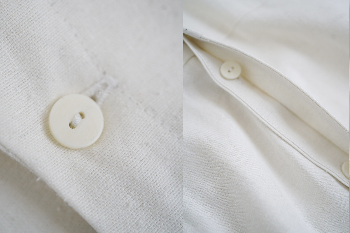 Mochi モチ open collar dress [off white] オープンカラーワンピース