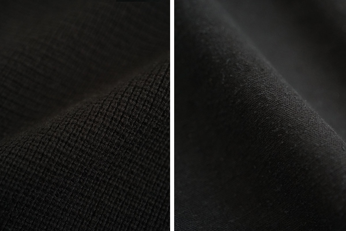 Mochi モチ open collar dress [black] オープンカラーワンピース