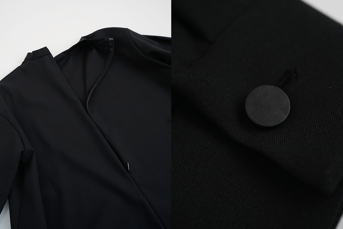 Mochi モチ petit high necked shirt [black] ハイネックシャツ