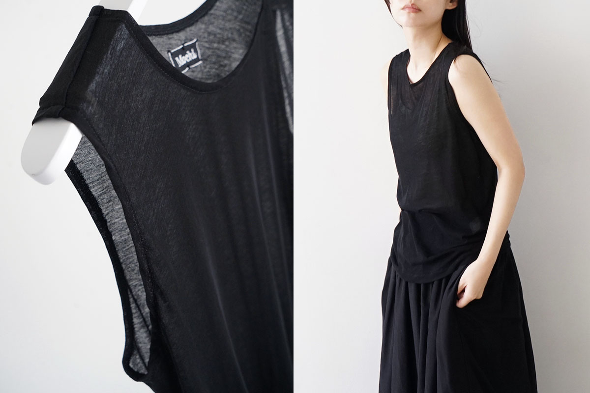 Mochi モチ tank top [black] タンクトップ