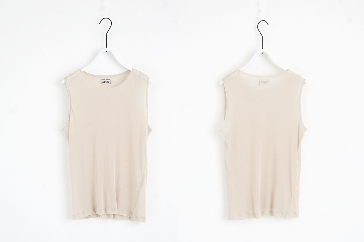 Mochi モチ tank top [sand] タンクトップ