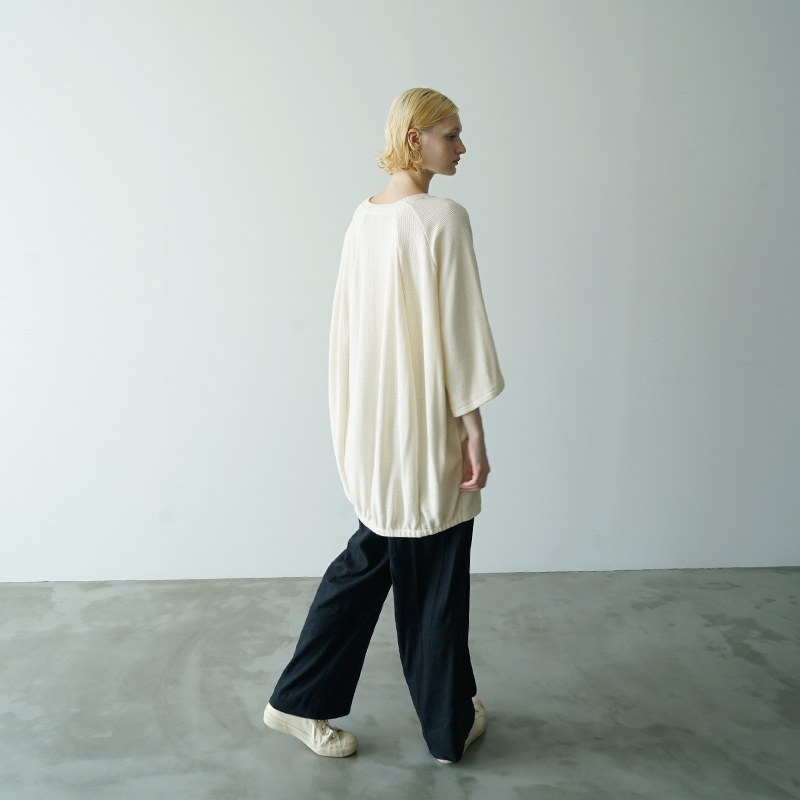 VU ヴウ ballon t-shirt  [CREAM］vu-cut-003 バルーンTシャツ