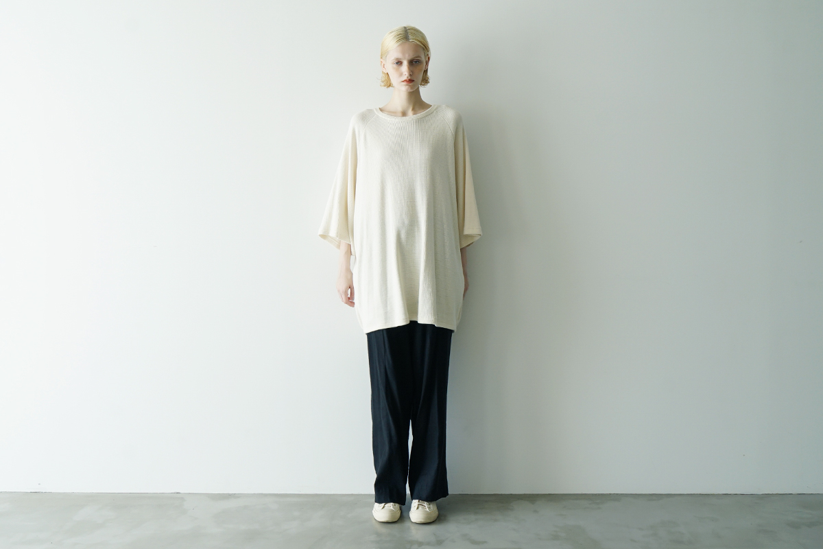 VU ヴウ ballon t-shirt  [CREAM］vu-cut-003 バルーンTシャツ