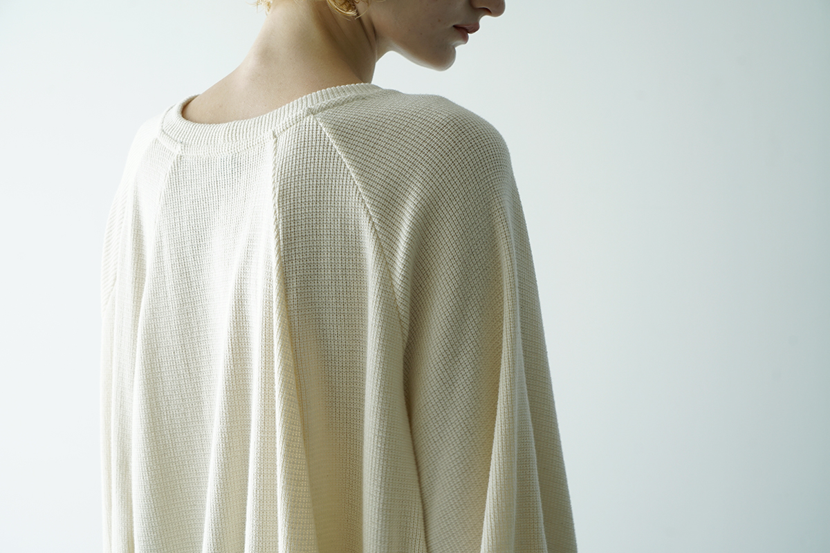 VU ヴウ ballon t-shirt  [CREAM］vu-cut-003 バルーンTシャツ