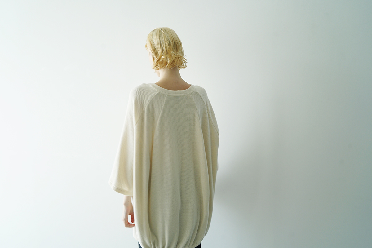 VU ヴウ ballon t-shirt  [CREAM］vu-cut-003 バルーンTシャツ