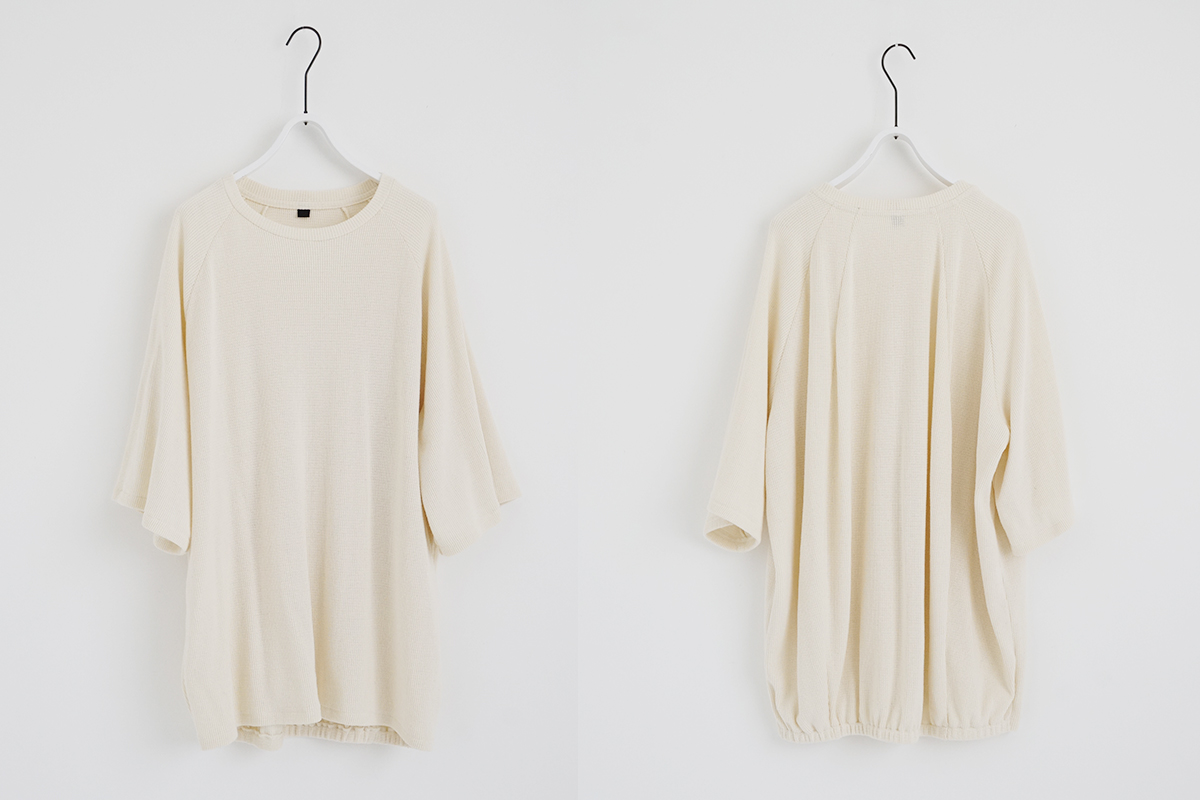 VU ヴウ ballon t-shirt  [CREAM］vu-cut-003 バルーンTシャツ