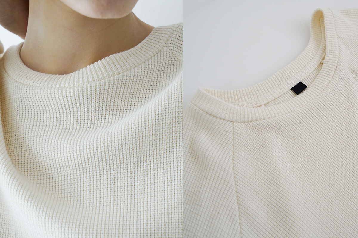 VU ヴウ ballon t-shirt  [CREAM］vu-cut-003 バルーンTシャツ