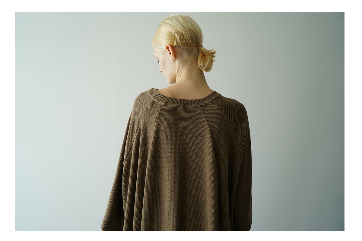 VU ヴウ ballon t-shirt  [KHAKI］vu-cut-003 バルーンTシャツ