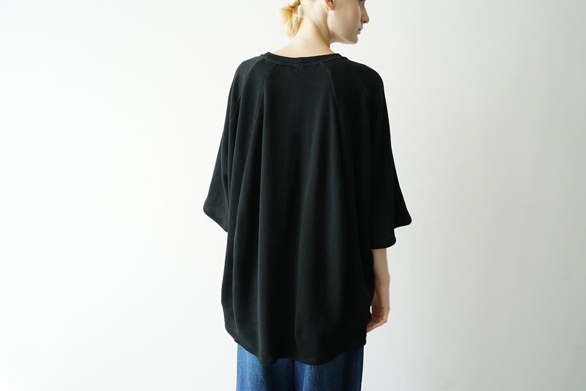 VU ヴウ ballon t-shirt  [BLACK］vu-cut-003 バルーンTシャツ