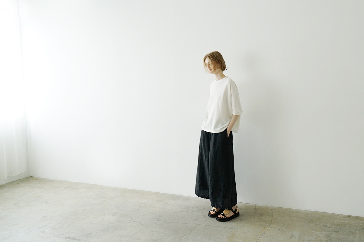 Mochi モチ jogger wide pants ジョガーワイドパンツ