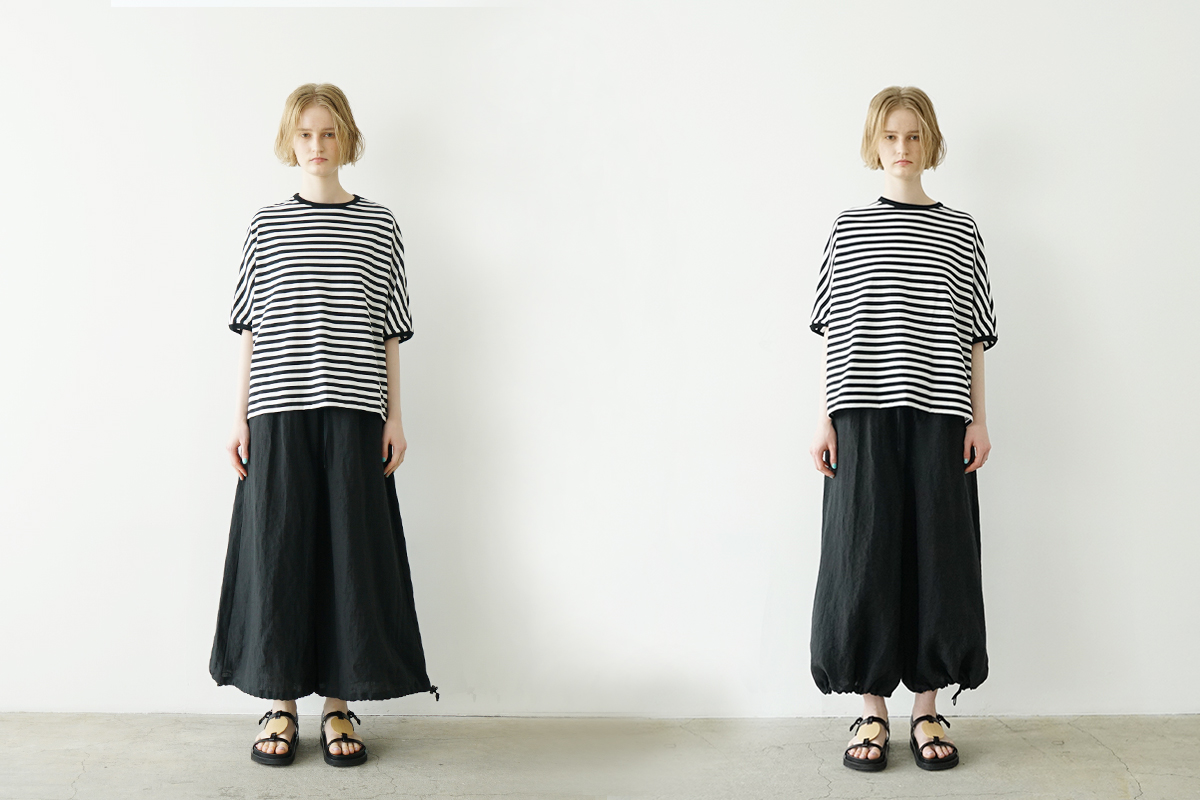 Mochi モチ jogger wide pants ジョガーワイドパンツ