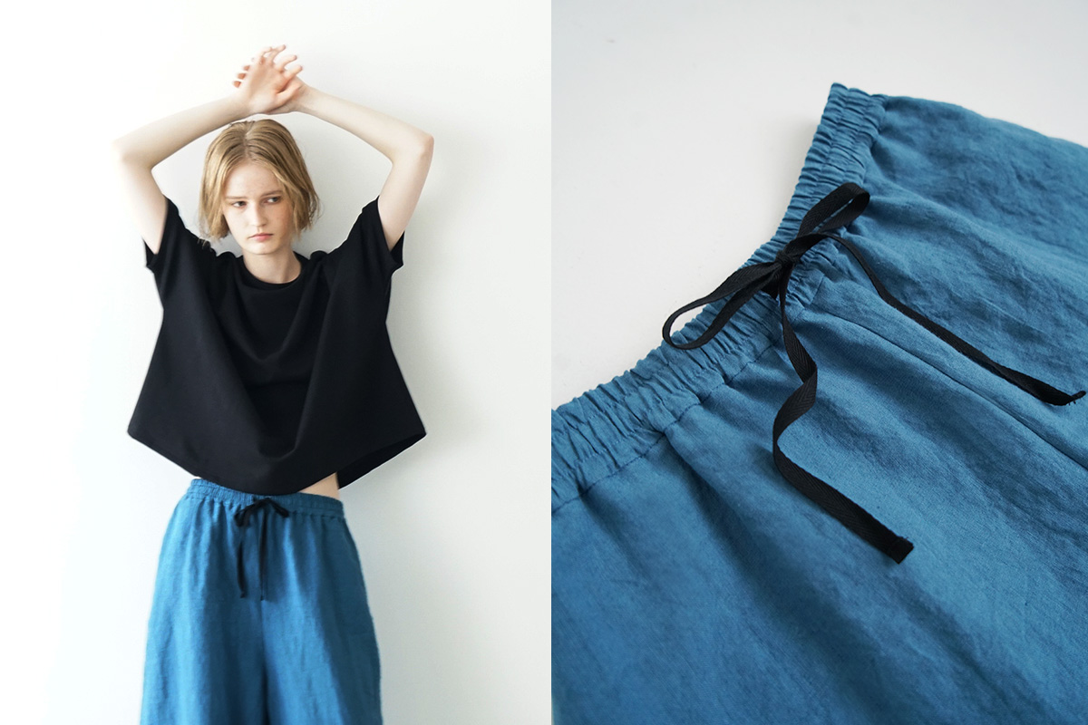 Mochi モチ jogger wide pants ジョガーワイドパンツ