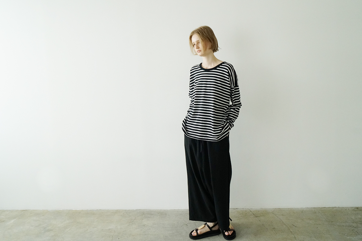 Mochi モチ cotton silk sarrouel pants コットンシルクサルエルパンツ