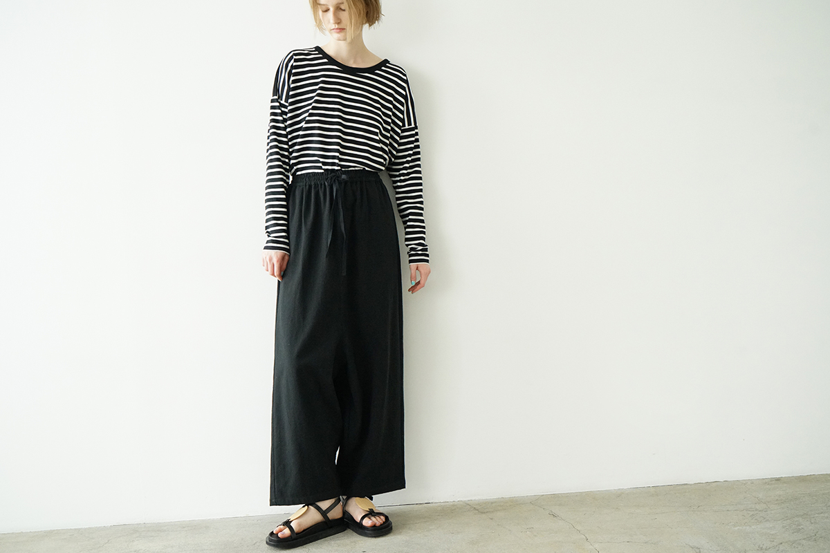 Mochi モチ cotton silk sarrouel pants コットンシルクサルエルパンツ